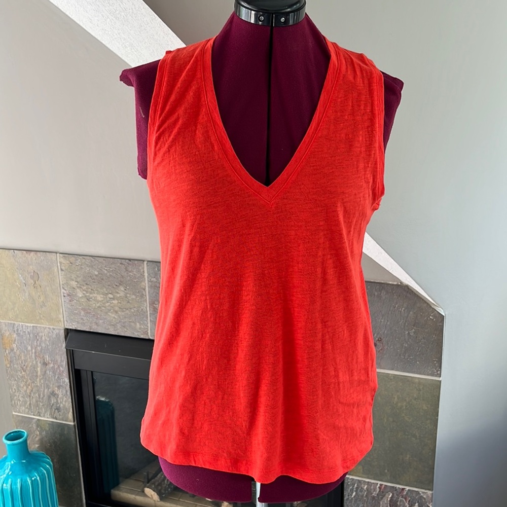 NWT Madewell orange tank M